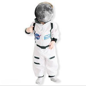 Kids Astronaut Costume - White